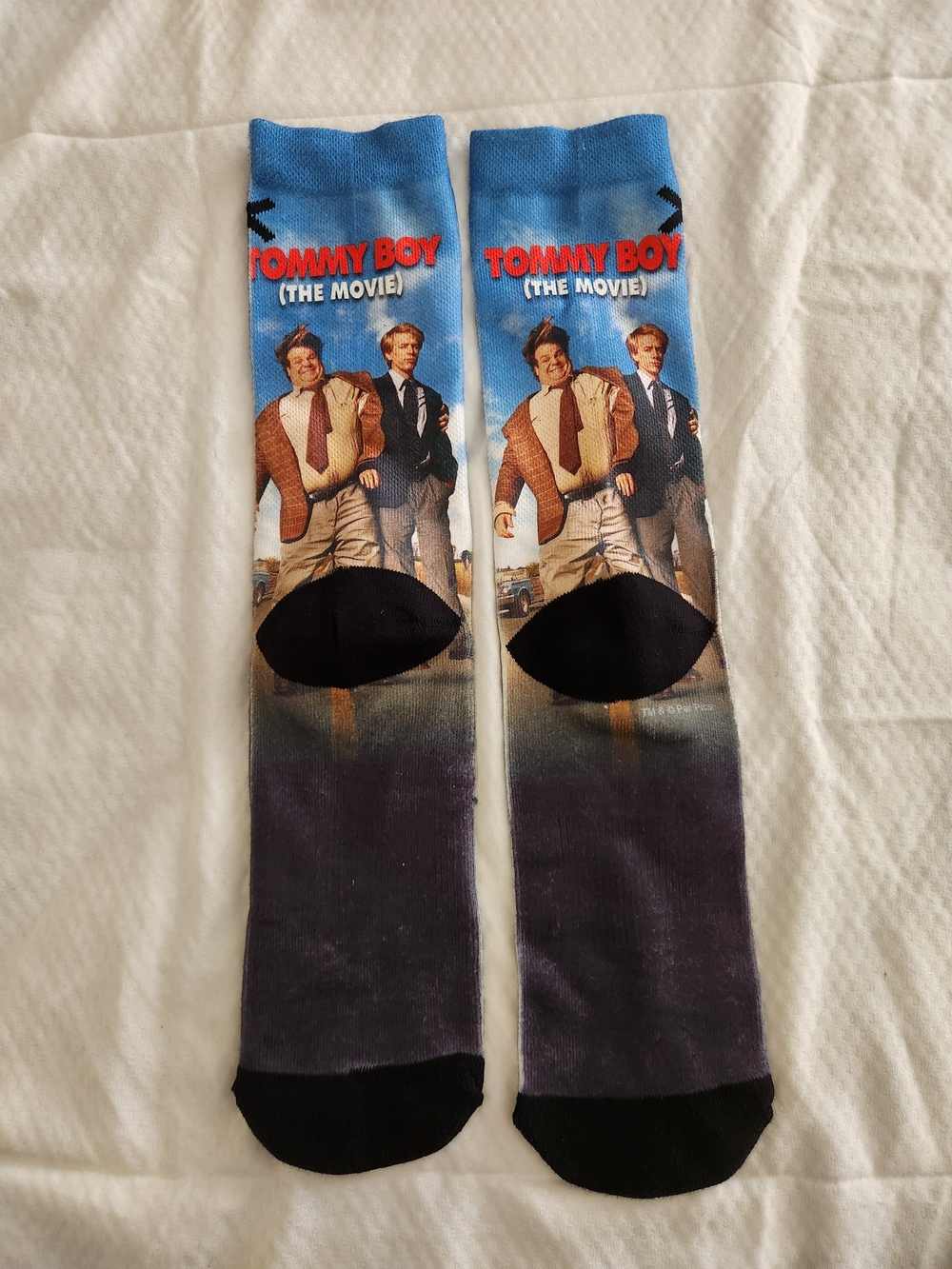 Tommy Boy Movie Graphic ODD SOX Socks, NWOT